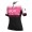 ALE BLEND LADY Radtrikot Damen kurzarm schwarz/neonpink