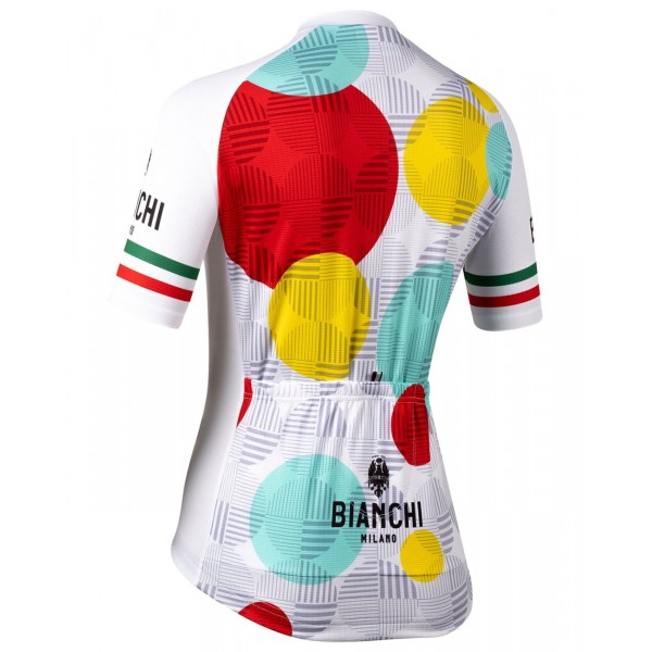 ANCIPA Radtrikot Damen kurzarm weiß (E21-4020)