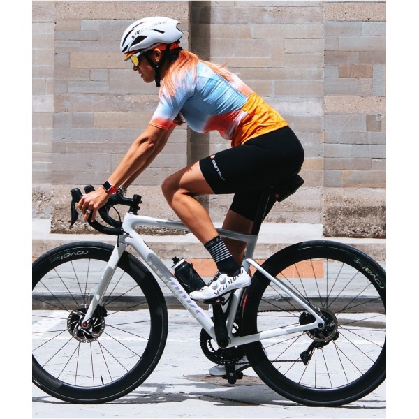 ENDURANCE W-Damen Trägerhose kurz schwarz