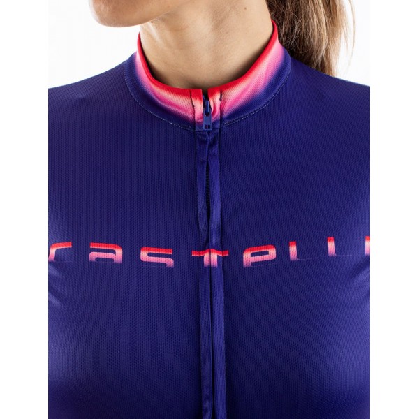 GRADIENT Radtrikot Damen kurzarm lila (lapis blue)