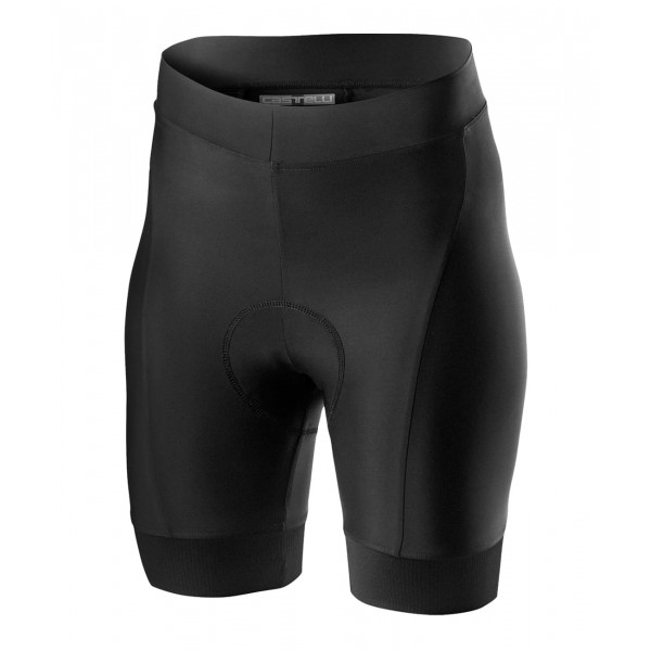 PRIMA-Damen Radhose kurz schwarz/grau (black/dark gray)