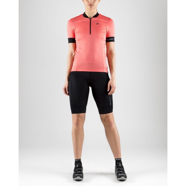 RISE SHORTS Radhose Damen kurz schwarz (1906078-999000) RISE SHORTS Radhose Damen kurz schwarz (1906078-999000)