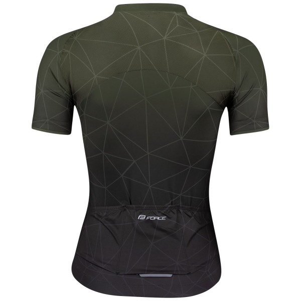 SPANGLE Radtrikot Damen kurzarm grün (army-9001316)