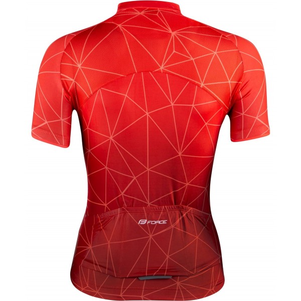 SPANGLE Radtrikot Damen kurzarm rot (9001313)