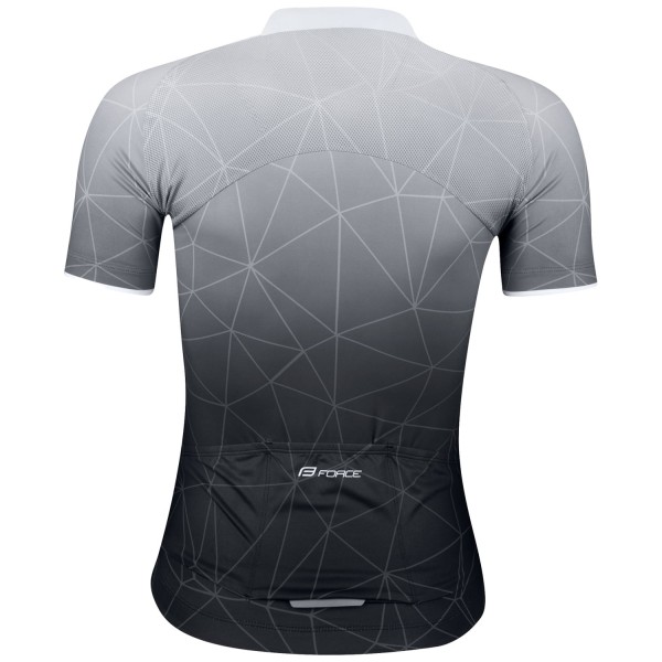 SPANGLE Radtrikot Damen kurzarm schwarz/weiß (9001315)