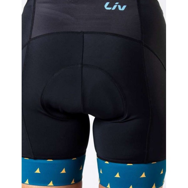 Liv BELIV Radhose Damen kurz schwarz/blau