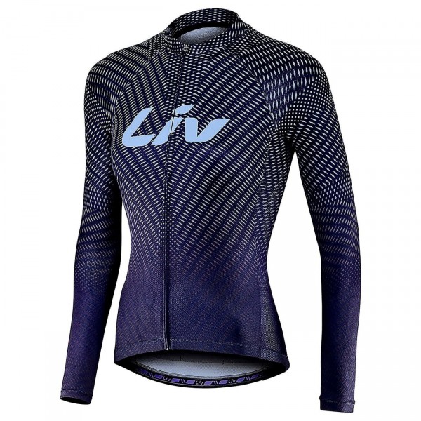Liv BELIV Radtrikot Damen langarm lila