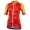 BEIJING 2008 Radtrikot Damen kurzarm rot (E21-4100)