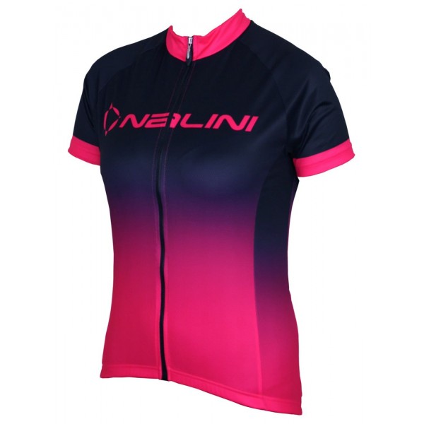 Horizon Lady Jersey Radtrikot Damen kurzarm pink/schwarz (E22-5750) Horizon Lady Jersey Radtrikot Damen kurzarm pink/schwarz (E22-5750)