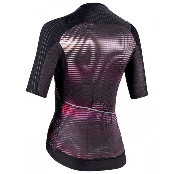 Lady Ergo Fit Jersey Radtrikot Damen kurzarm schwarz (E21-4000)