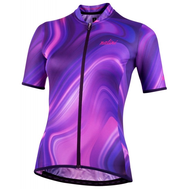 New Turin 2006 Radtrikot Damen kurzarm blau/lila (E22-4250) New Turin 2006 Radtrikot Damen kurzarm blau/lila (E22-4250)