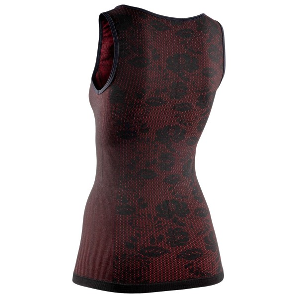 Seamless Lady Tank Funktionsunterhemd Damen ärmellos schwarz/rot (E22-4000)