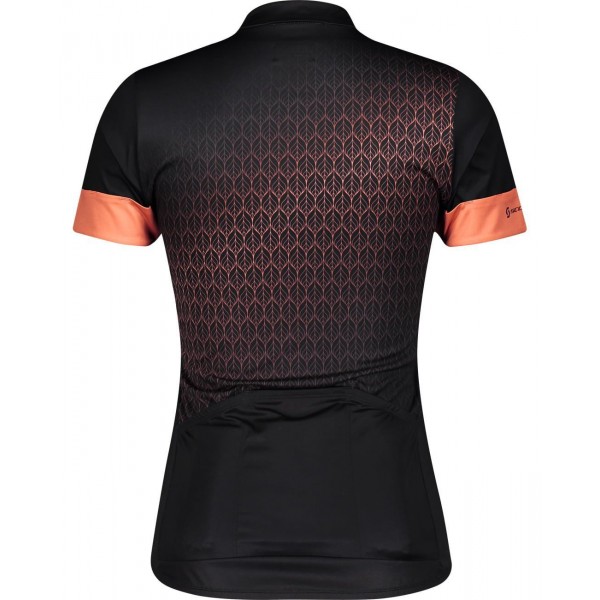 Gravel Contessa Sign. Radtrikot Damen kurzarm schwarz/orange (280170)