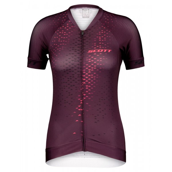 RC PRO Radtrikot Damen kurzarm dunkellila/pink (288705),dark purple/carmine pink