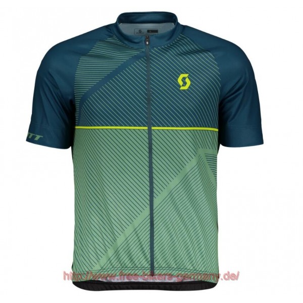 2018 Scott ENDURANCE lunar blau Fahrradbekleidung Radtrikot Satz Kurzarm Radtrikot Kaufen