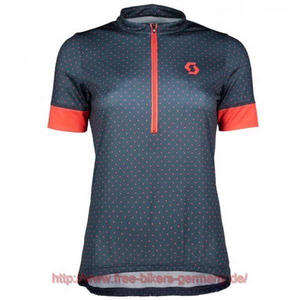 2018 Scott ENDURANCE 30 nightfall blau Damen Fahrradbekleidung Radtrikot Satz Kurzarm Radtrikot Kaufen