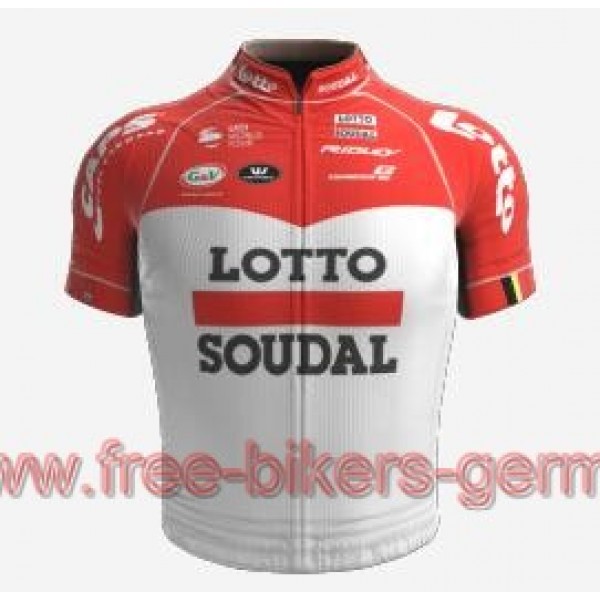 Lotto Soudal 2018 Fahrradbekleidung Radtrikot Satz Kurzarm Radtrikot Kaufen