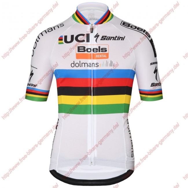 Radsport Boels Dolmans 2018 World Champion Trikot Kurzarm Radtrikot Kaufen Radsport Boels Dolmans 2018 World Champion Trikot Kurzarm Radtrikot Kaufen
