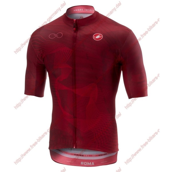 Radsport Giro d'Italia 2018 Roma Trikot Kurzarm Radtrikot Kaufen