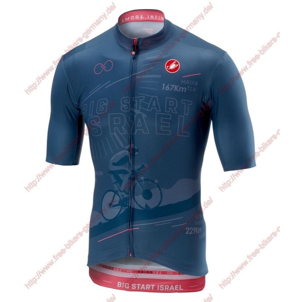 Radsport Giro d'Italia 2018 Israel Trikot Kurzarm Radtrikot Kaufen