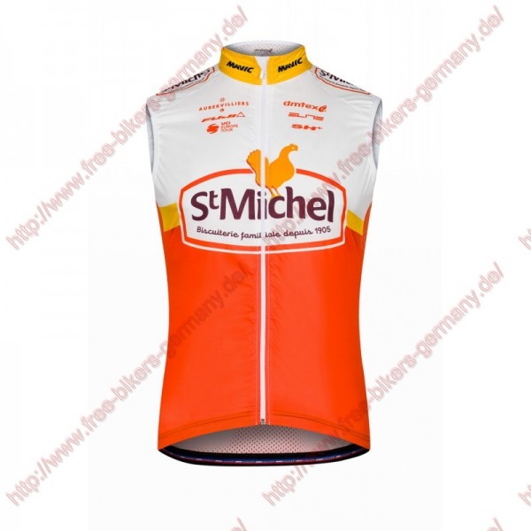 Radsport SAINT MICHEL AUBER 93 Windstopper ärmelloses Trikot Kurz Radtrikot Kaufen