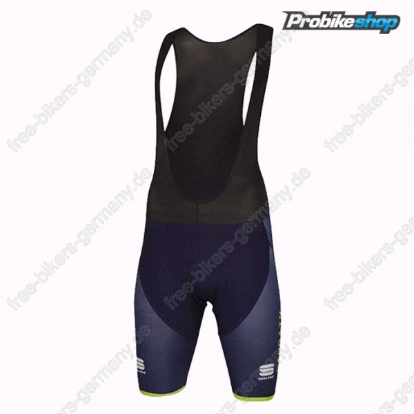 Profiteam 2018 BAHRAIN MERIDA Pro Trägerhosen Sets schwarz Radtrikot Kaufen