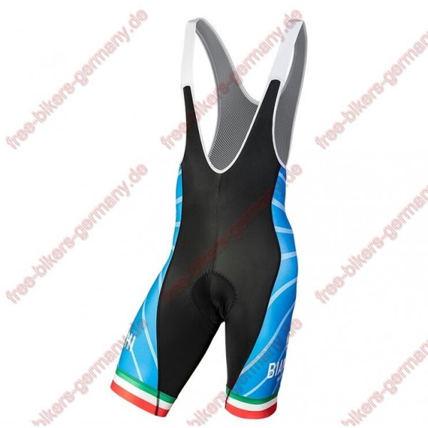 Profiteam 2018 Bianchi Milano Tiera Blau Weiß Trägerhosen Set 14658SA Radtrikot Kaufen