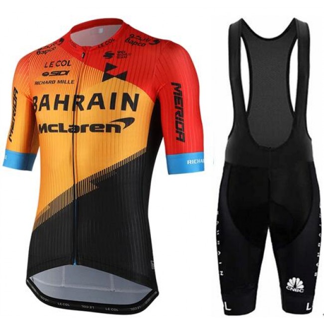 Fahrradbekleidung Radsport 2020 Bahrain McLaren Radbekleidung Satz Trikot Kurzarm+Trägerhosen Se Radtrikot Kaufen Fahrradbekleidung Radsport 2020 Bahrain McLaren Radbekleidung Satz Trikot Kurzarm+Trägerhosen Se Radtrikot Kaufen