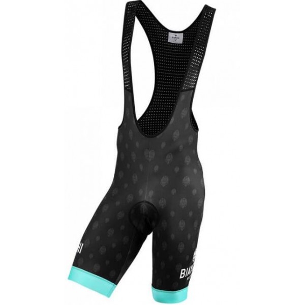 Fahrradbekleidung Radsport 2020 BIANCHI MILANO Palizzi Trägerhosen Set schwarz/Grün Radtrikot Kaufen