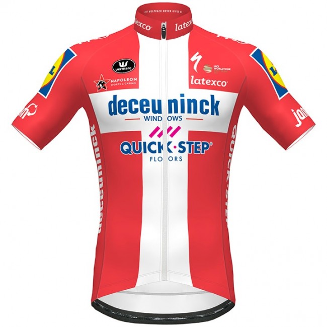 Fahrradbekleidung Radsport 2020 DECEUNINCK QUICK-STEP Danish Champion Trikot Kurzarm Outlet Radtrikot Kaufen Fahrradbekleidung Radsport 2020 DECEUNINCK QUICK-STEP Danish Champion Trikot Kurzarm Outlet Radtrikot Kaufen