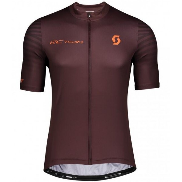 Fahrradbekleidung Radsport 2020 SCOTT RC TEAM 10 Trikot Kurzarm Outlet marrone Radtrikot Kaufen
