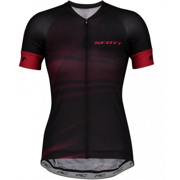 Fahrradbekleidung Radsport 2020 Damen SCOTT RC Pro Trikot Kurzarm Outlet schwarz Radtrikot Kaufen