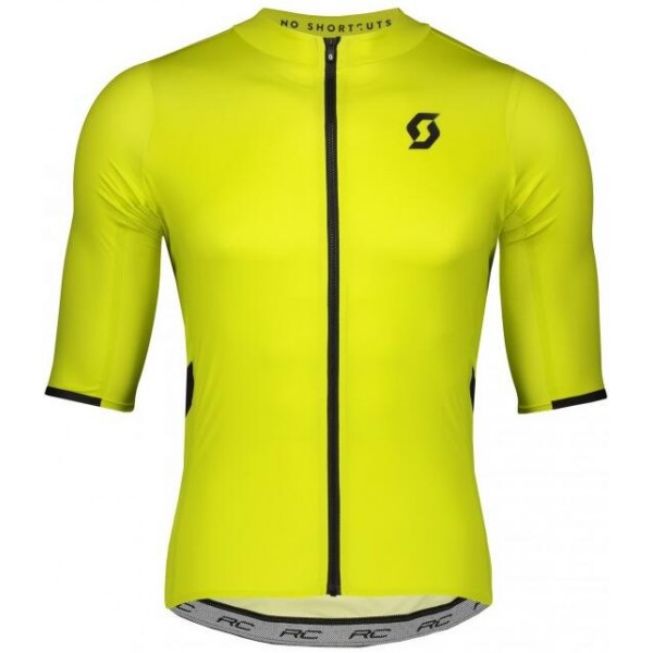 Fahrradbekleidung Radsport 2020 SCOTT RC Premium Trikot Kurzarm Outlet gelb Radtrikot Kaufen