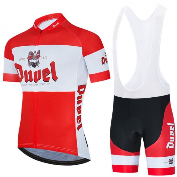 Fahrradbekleidung Radsport 2020 Duvel Beer Radbekleidung Satz Trikot Kurzarm+Trägerhosen Set Outlet r Radtrikot Kaufen