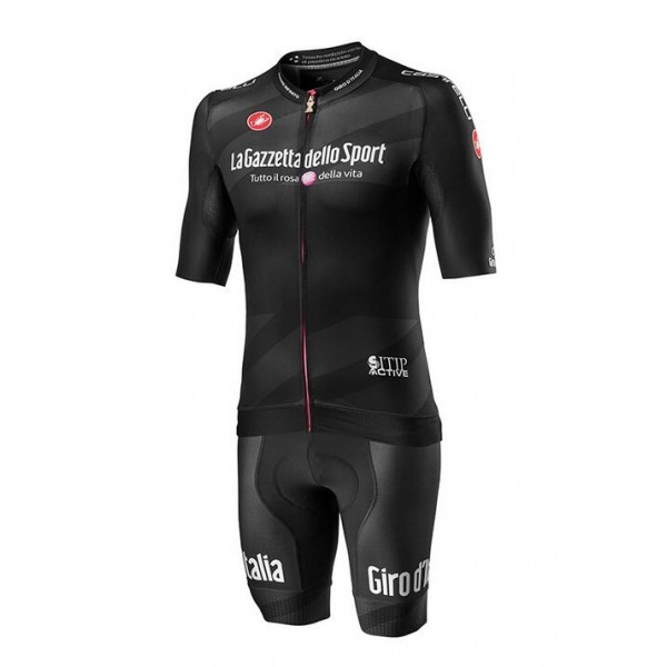 Fahrradbekleidung Radsport 2020 GIRO D'ITALIA Radbekleidung Satz Trikot Kurzarm+Trägerhosen Set Outlet Schwa Radtrikot Kaufen