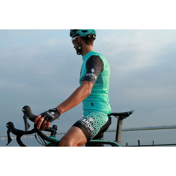 ANDRANO Trägerhose kurz celeste