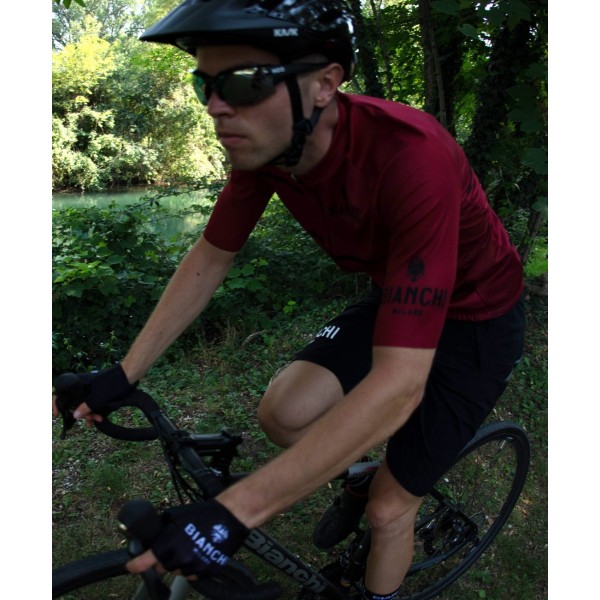 DISUERI Radtrikot kurzarm rot