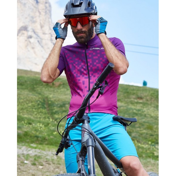 New Atlanta Radtrikot kurzarm lila/violett