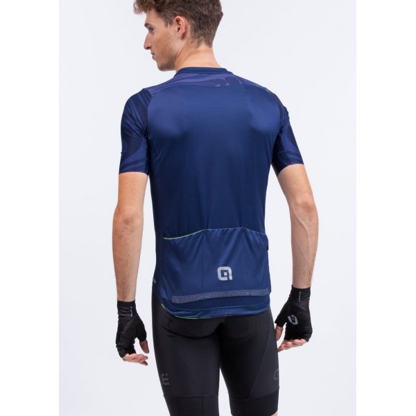 ALE ARTIKA Radtrikot kurzarm blau