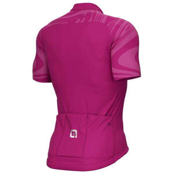 ALE ARTIKA Radtrikot kurzarm violett