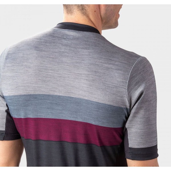 ALE CHAOS Gravel Radtrikot kurzarm schwarz/grau ALE CHAOS Gravel Radtrikot kurzarm schwarz/grau