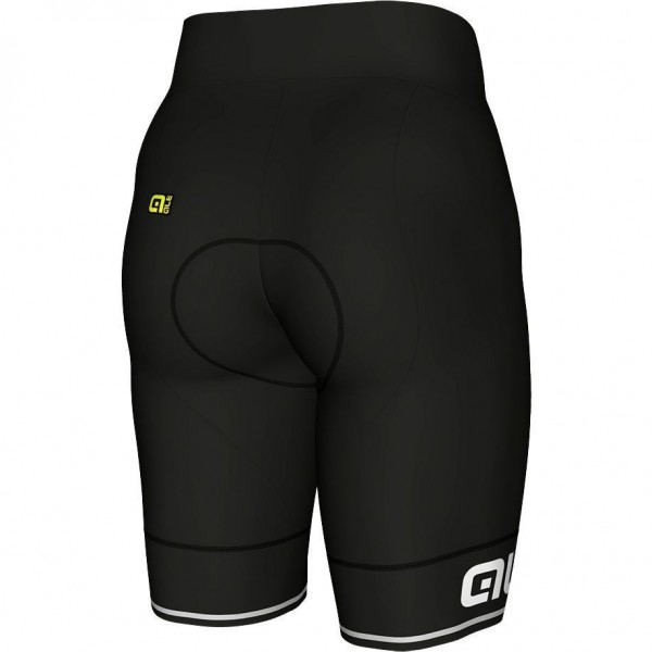 ALE CORSA Radhose kurz schwarz/weiß