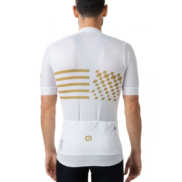 ALE PLAY Radtrikot kurzarm weiß