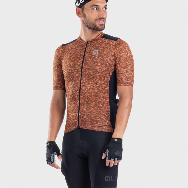 ALE RONDANE Radtrikot kurzarm orange