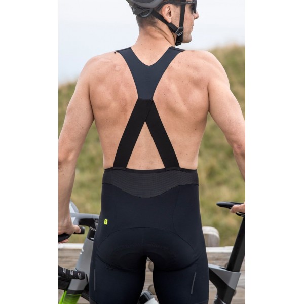 ALE SPEEDFONDO Trägerhose kurz schwarz E22