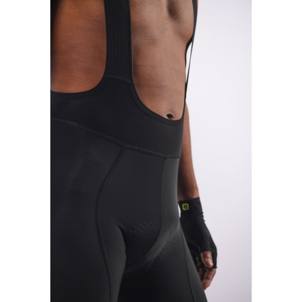 ALE STRADA Trägerhose kurz schwarz