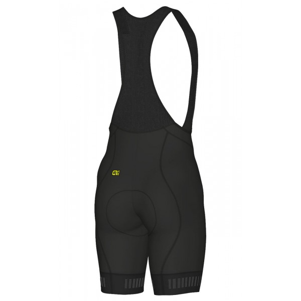 ALE STRADA Trägerhose kurz schwarz