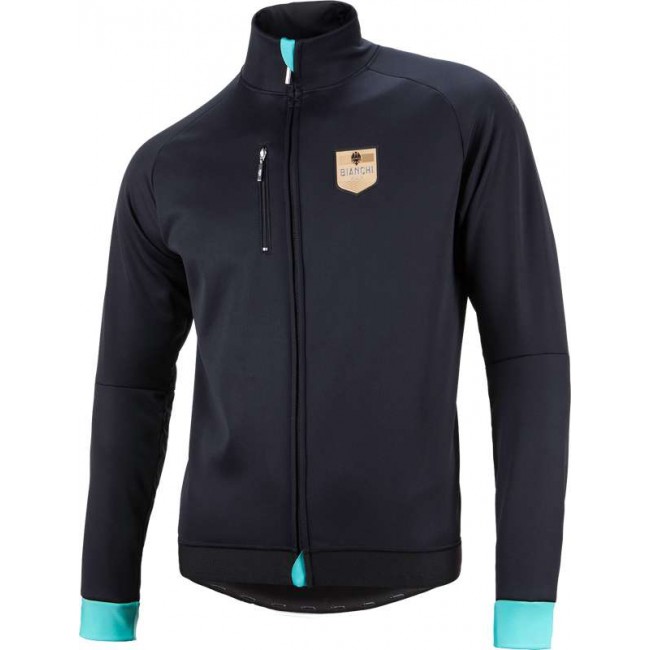 CHIESE Thermo-Winterjacke schwarz/celeste CHIESE Thermo-Winterjacke schwarz/celeste