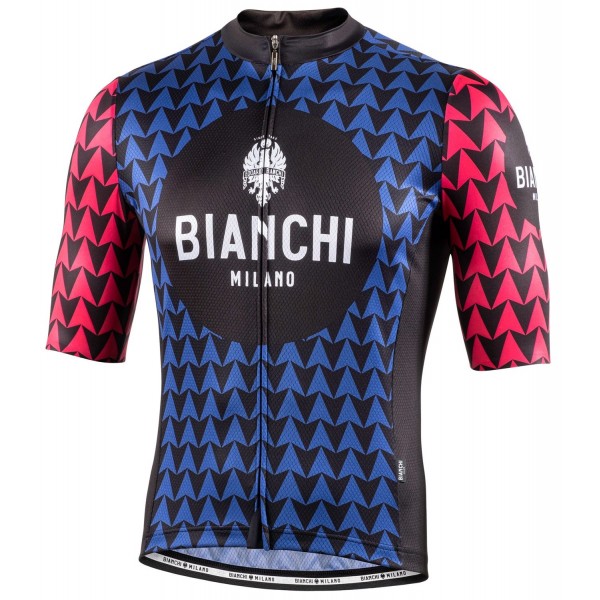 MASSARI Radtrikot kurzarm blau