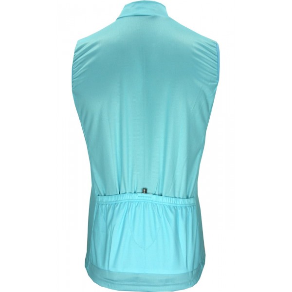 MORENO Radtrikot ärmellos hellblau